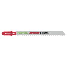 Festool Jigsaw blade PLASTICS SOLID MATERIAL HS 75/3 BI/5 204336