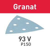 Festool Abrasive sheet Granat STF 93V/6 P150 GR/100