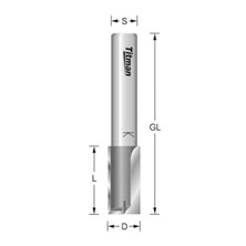 Titman M2120 x 1/2" Straight Fluted Router Cutter