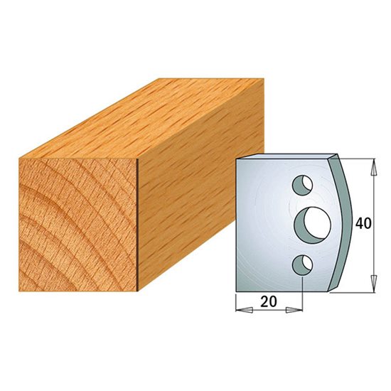 CMT 691.000 40x4mm HSS Profile Limiters