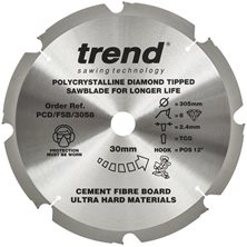 Trend PCD/FSB/3058 PCD Saw Blade