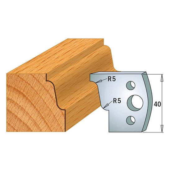 CMT 690.031 40x4mm HSS Profile Cutters