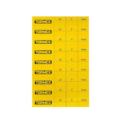 Tormek PL-01 Profile Labels